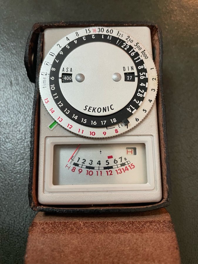 Vintage ljusmätare Japan, SEKONIC