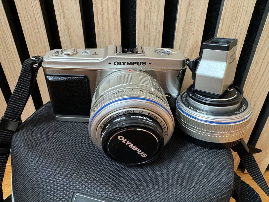 Olympus EP-1 Digitalkamera med 2 x Objektiv etc.