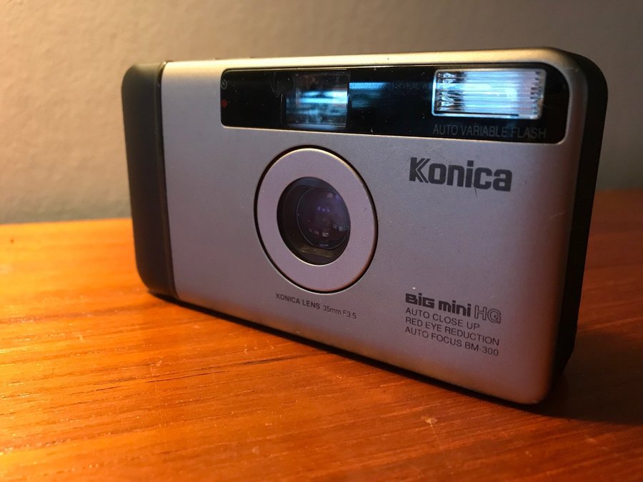 Konica Big mini HG - Fint skick