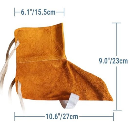 1 Pair Fire Resistance Welder Protective Foot Covers