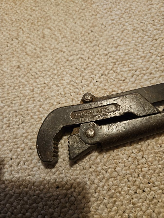 Vintage Bahco No. 91 Rørtang