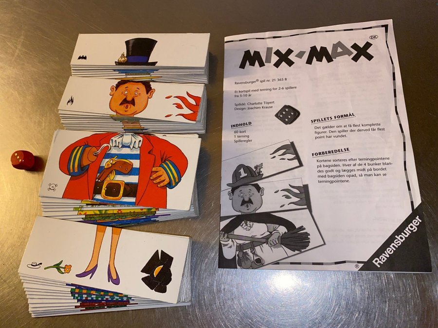 MIX MAX från Ravensburger - KOMPLETT - Svensk version - Mixmax Mix-Max