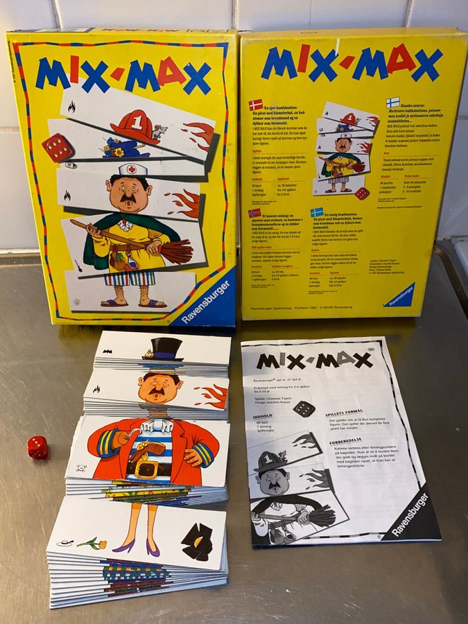 MIX MAX från Ravensburger - KOMPLETT - Svensk version - Mixmax Mix-Max