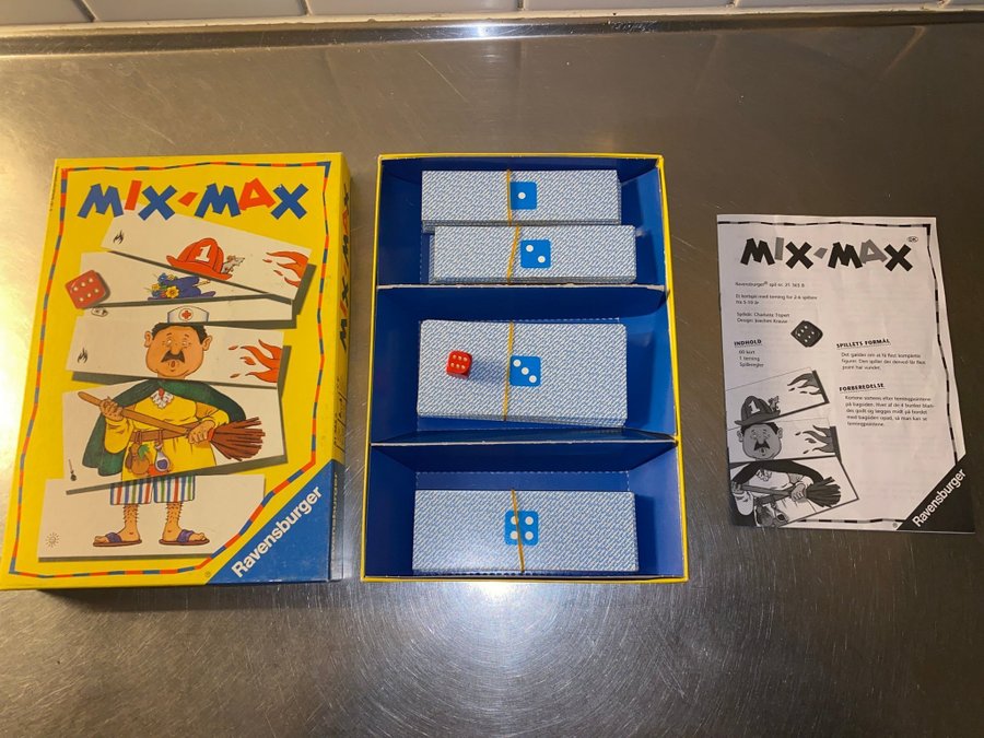 MIX MAX från Ravensburger - KOMPLETT - Svensk version - Mixmax Mix-Max