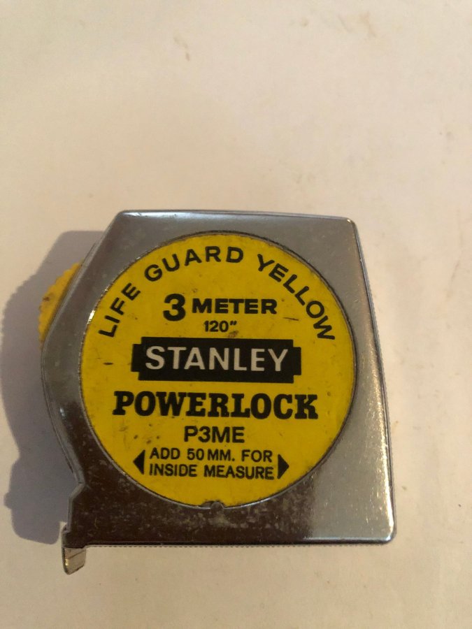 Stanley Powerlock P3ME 3 meter måttband