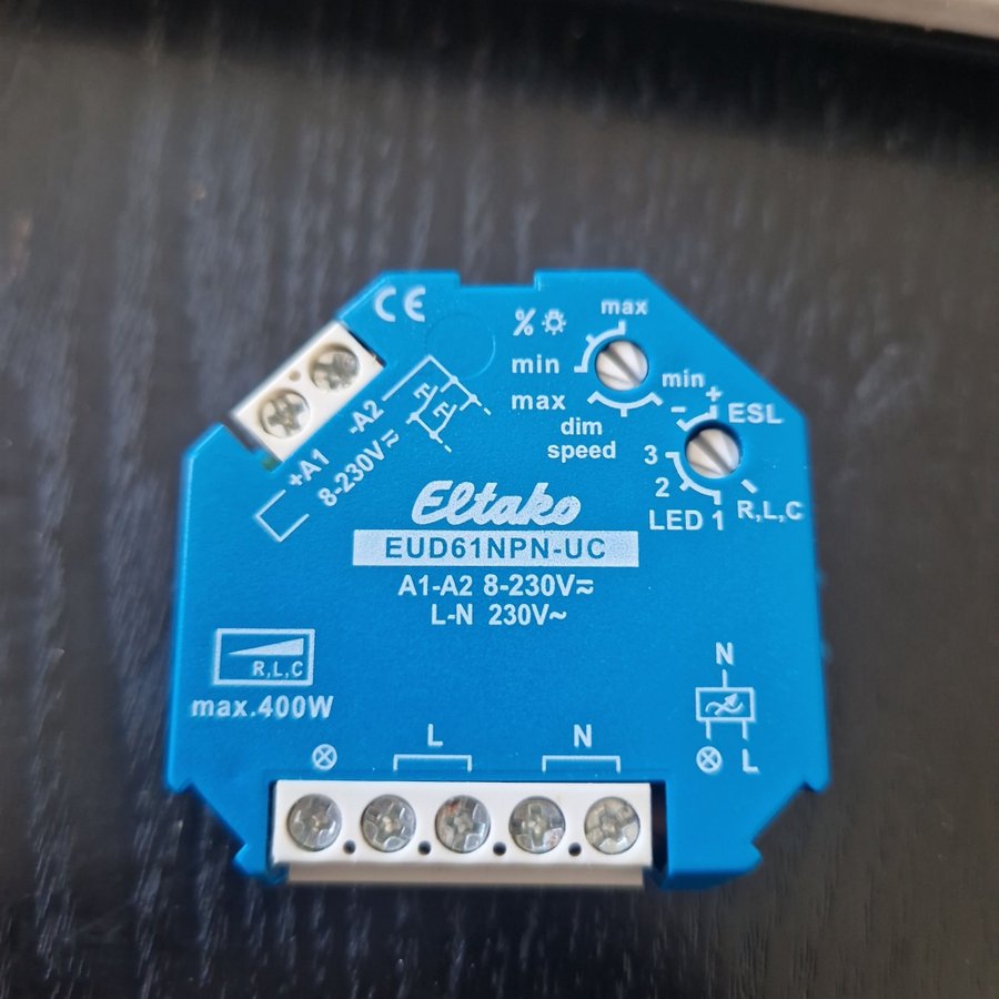 Eltako Universal tryckdimmer EUD61NPN-UC