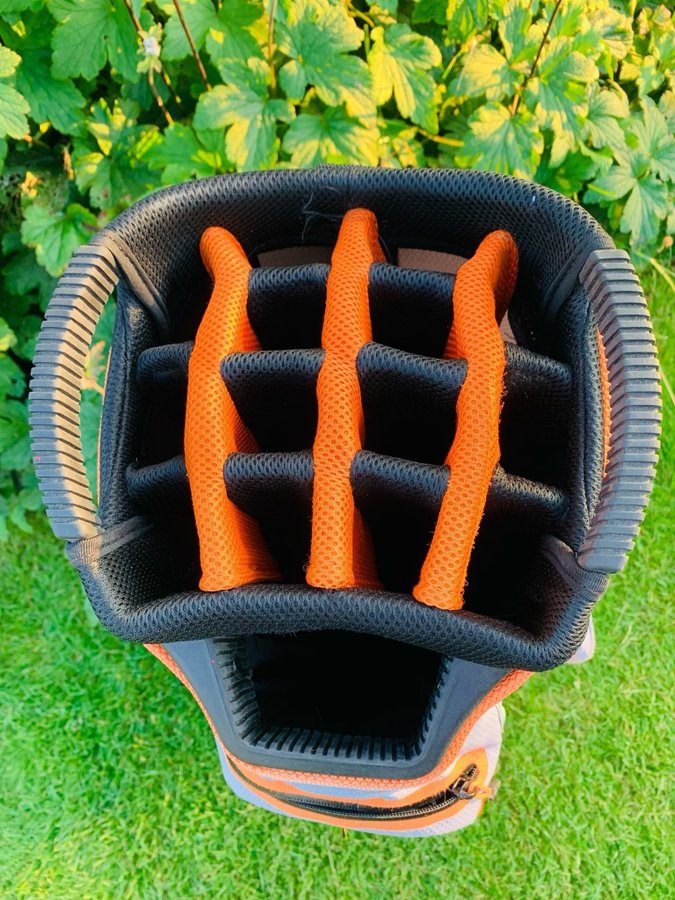 Cobra UltraDry Cart Bag Vagnbag Golfbag Vattentät Grå Orange