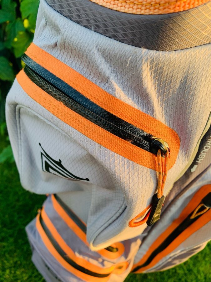 Cobra UltraDry Cart Bag Vagnbag Golfbag Vattentät Grå Orange