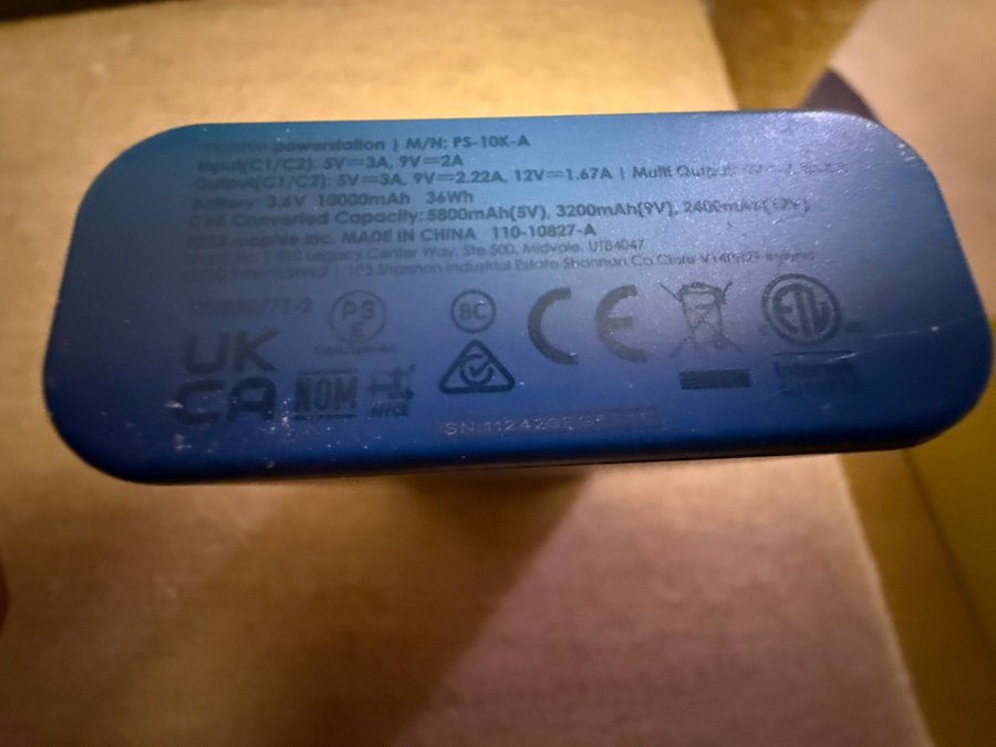 mophie powerstation 10000mAh