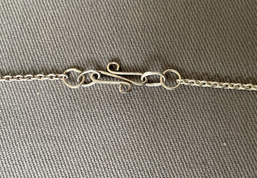 Silverhalsband Stämplat