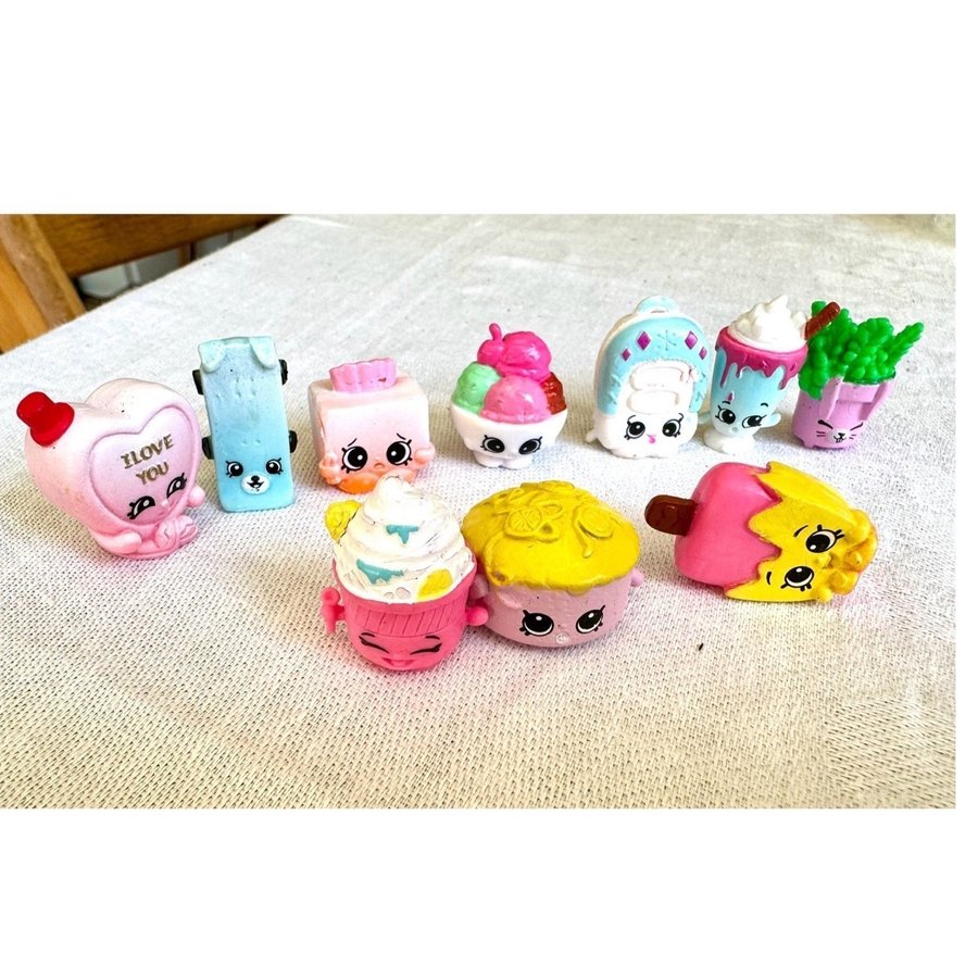 11 st Shopkins figurer