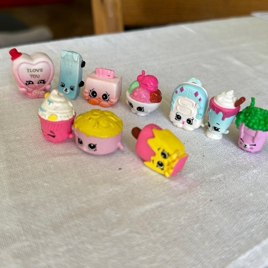 11 st Shopkins figurer