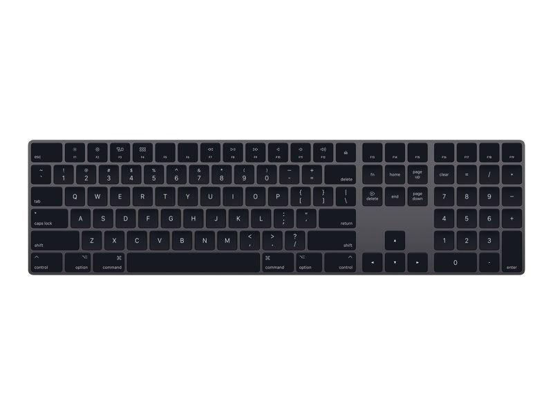 Apple Magic Keyboard med numeriskt tangentbord INT ENG - Space Gray