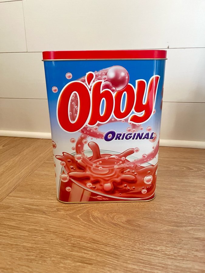 Oboy plåtburk