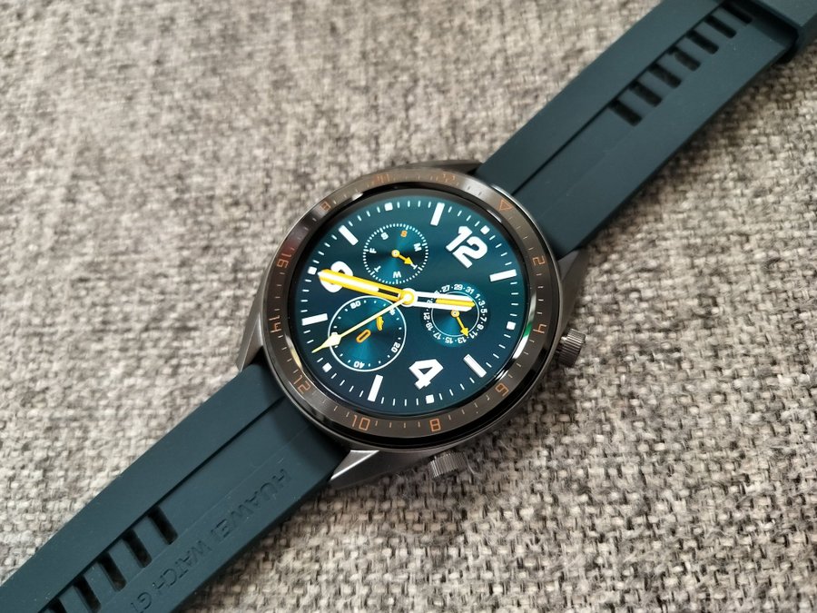 AMOLED Huawei Smart Watch GT 46mm, Titanium Grey