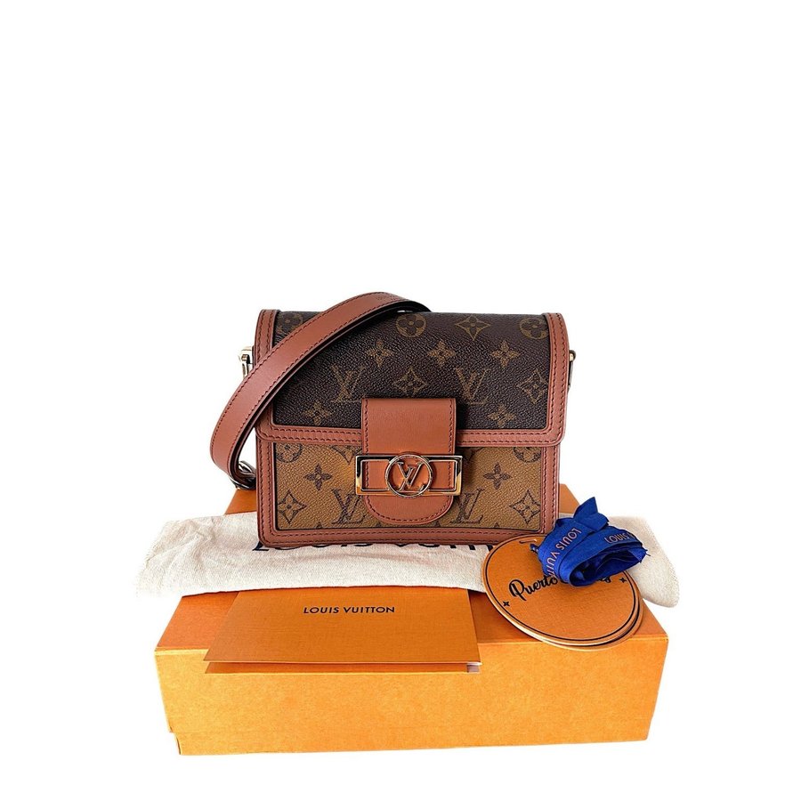 Louis Vuitton Dauphine Monogram Reverse Mini Bag