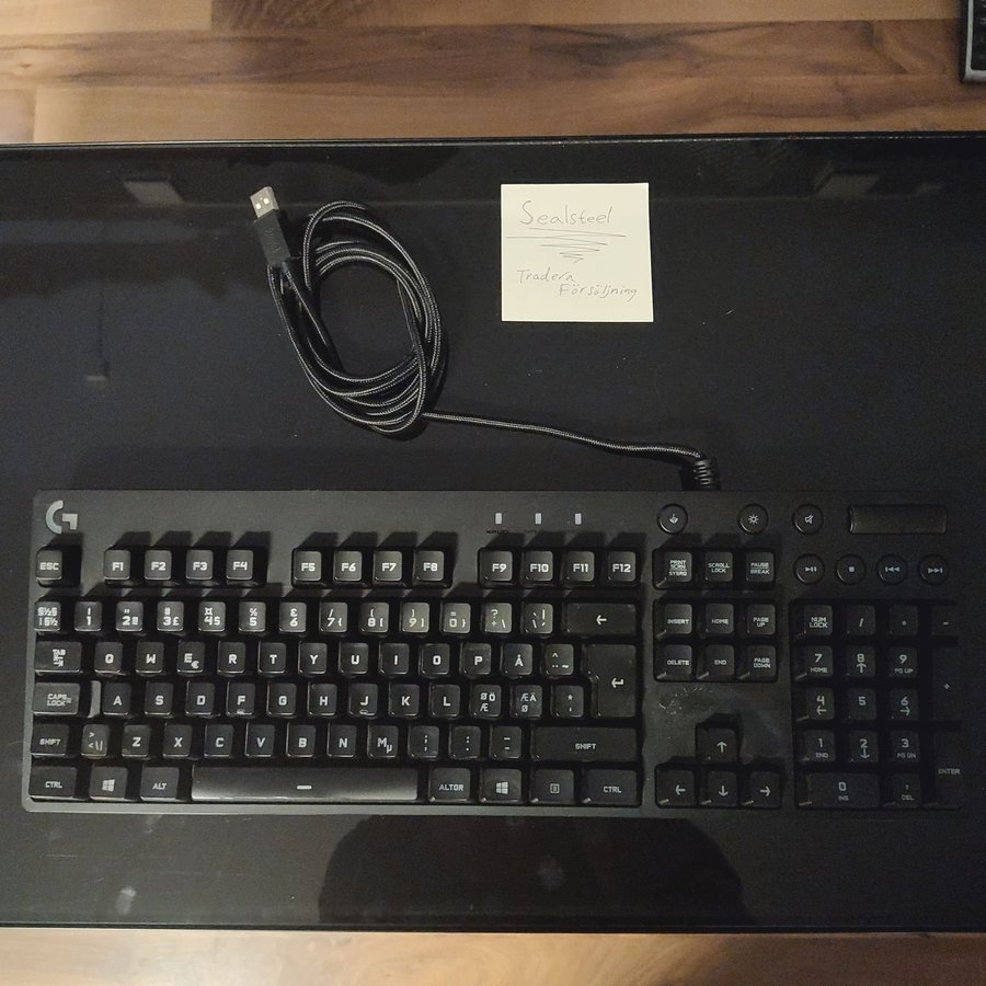 Logitech G810 Orion Spectrum Mekanisk Speltangentbord