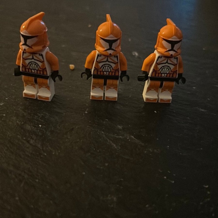 3 stk. LEGO Star Wars Clone Troopers