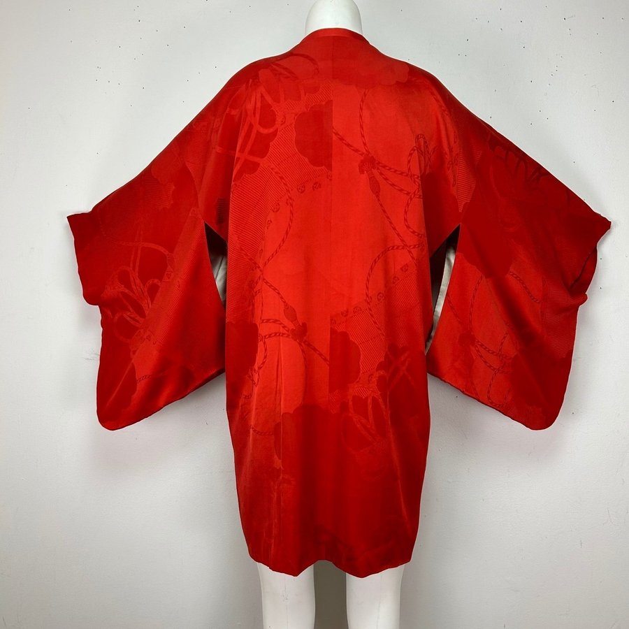 Vintage Japanese silk kimonos Hanori jacket