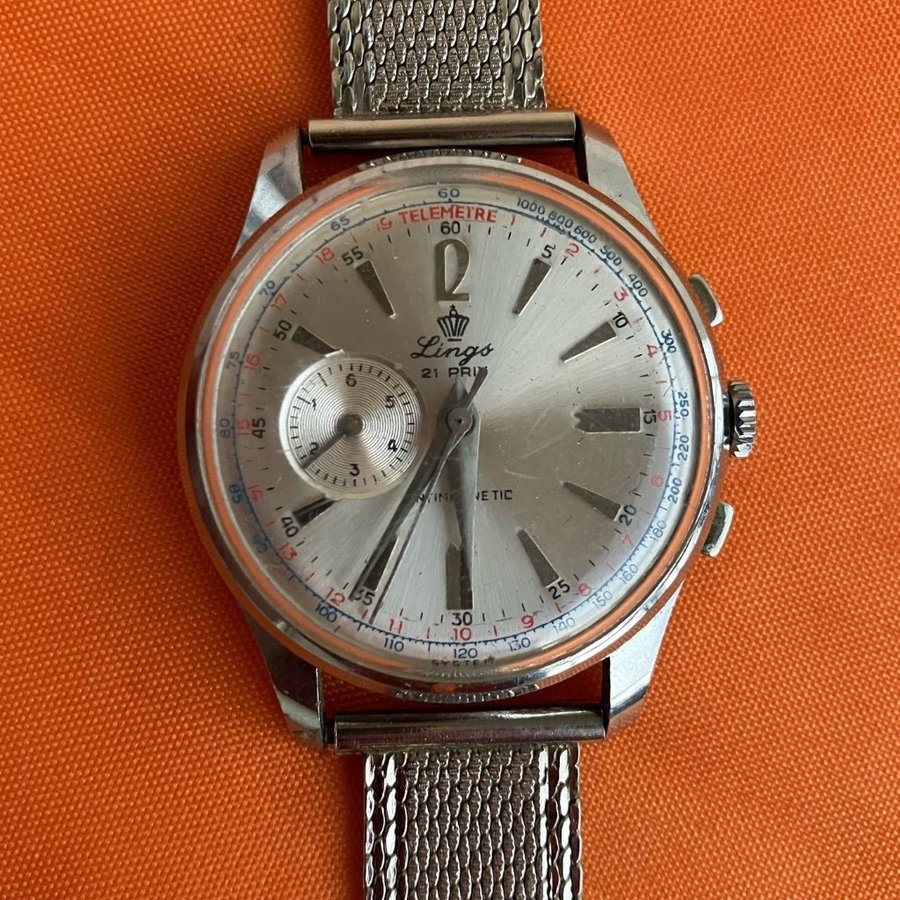 Lings 21 Rubis Chronograph