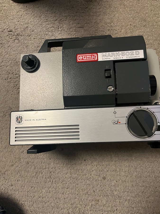 Eumig Mark 502D Super 8 Film Projector