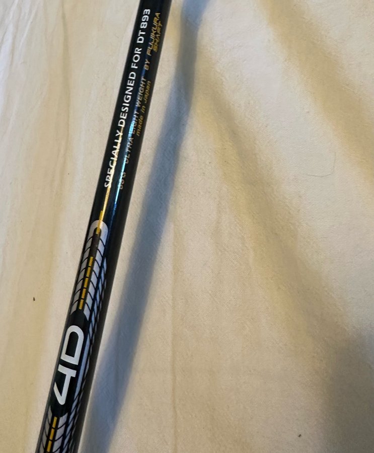 Golfklubb Power Driver TPT 4D DT893 Med Fujikura Shaft, Japan