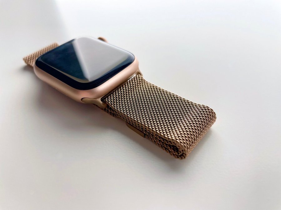 Apple Watch Band Milanese Loop Metall Rose Gold | Series 3-8 Strl 38 40 41 mm