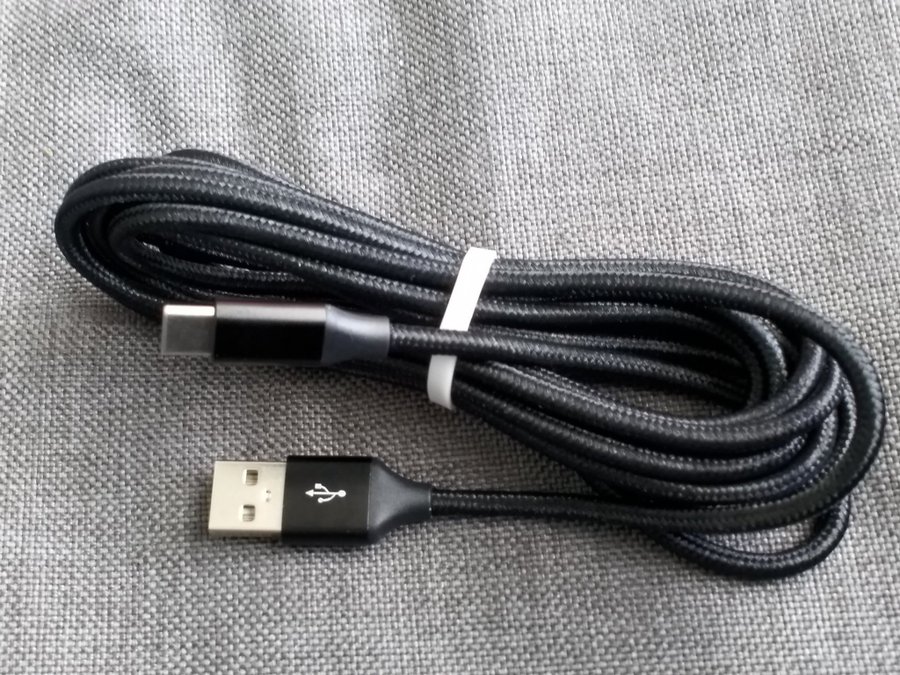 USB-kabel USB A - USB C 3m