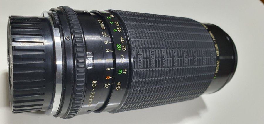 Sigma 80-200mm f/3.5-4.5 Zoom Objektiv