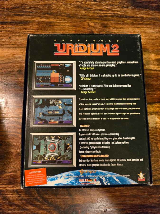 Uridium 2 Amiga