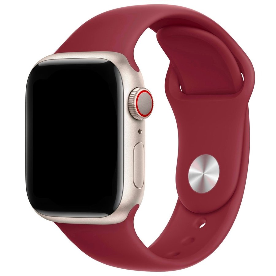 Silicone Band 44/45/46/49mm (M/L) Apple Watch Armband - PLUM