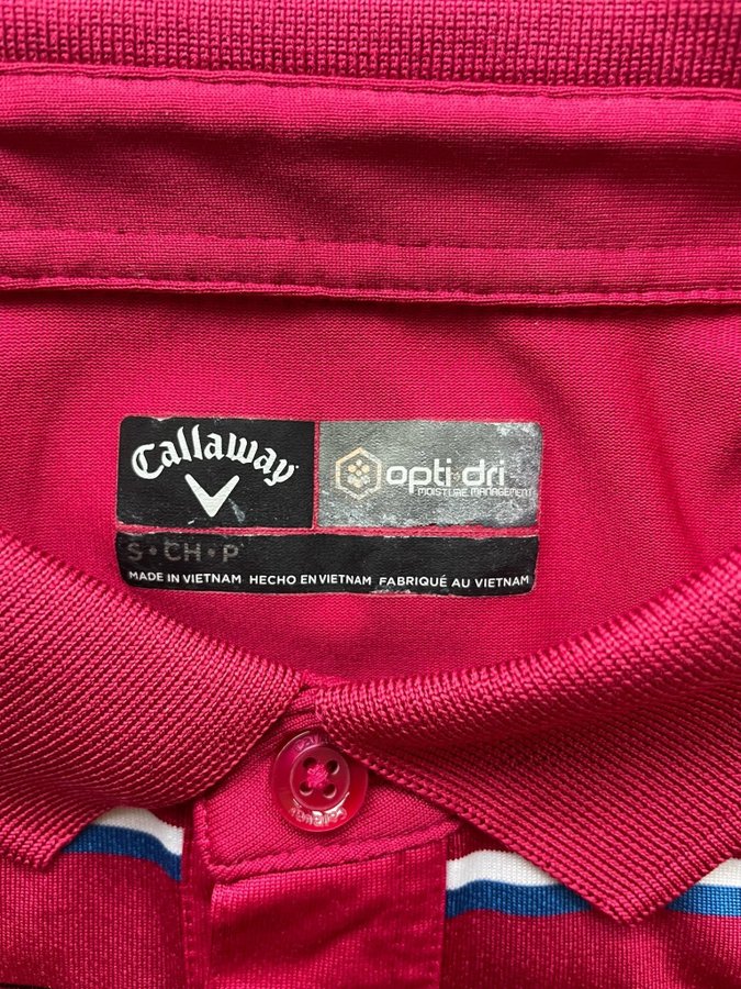 Callaway rosa golfpiké, storlek M