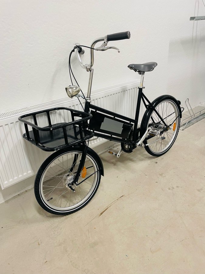 Stålhästen cykel med korg