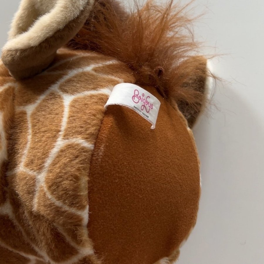 Brigbys Giraffhuvud för vägg • djurhuvud • barnrum • barnrumsinredning • giraff