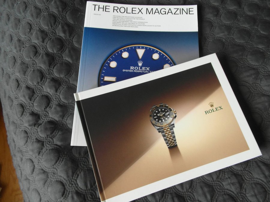 Rolex collection 2023-2024 + Rolex Magazin 2024/2025 upplaga 12 - Båda helt nya