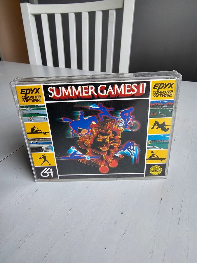 SUMMER GAMES ll till Commodore 64