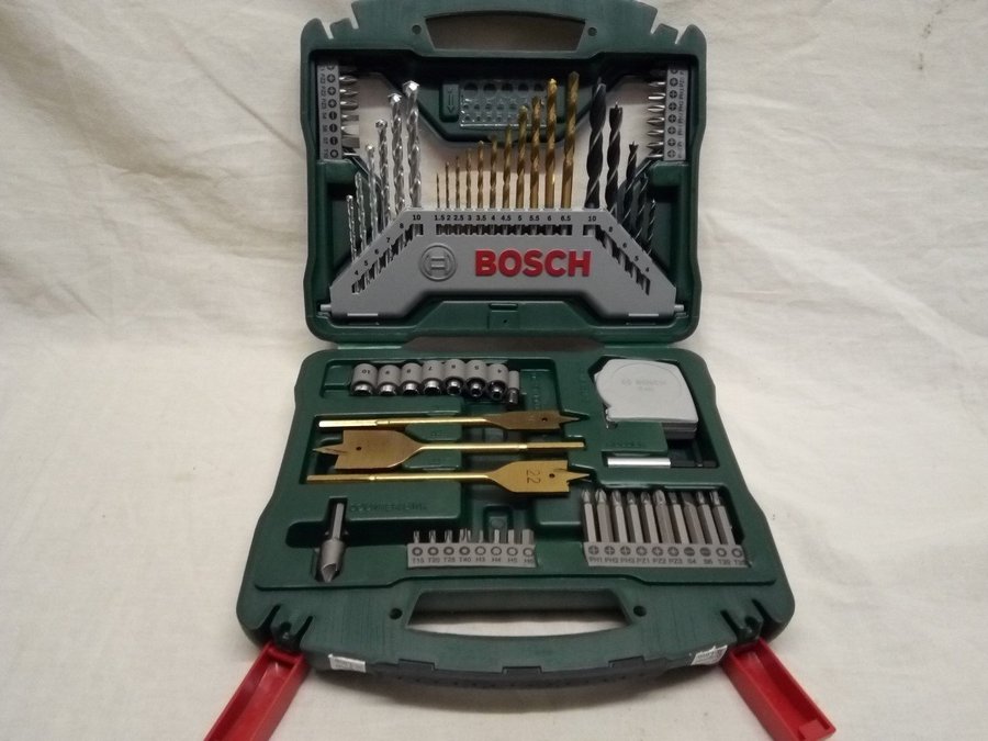 Ny Bosch Borr/Bits/Hylssats