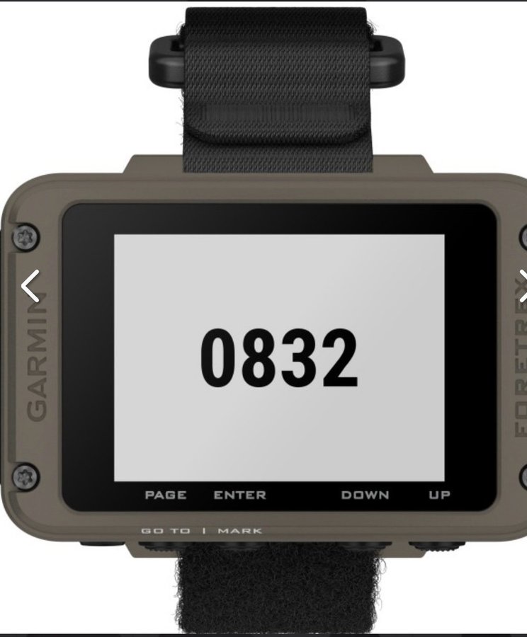 Garmin Foretrex 901 Ballistic Edition