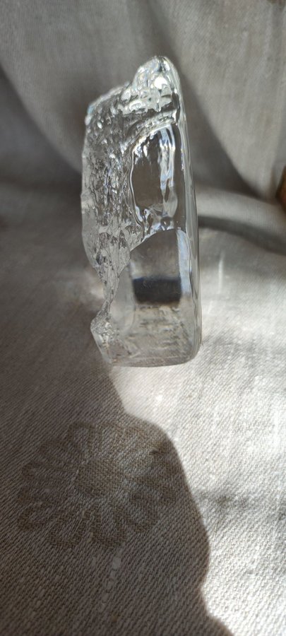 Mats Jonasson glas-skulptur ekorre