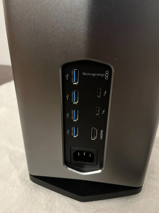 Blackmagic eGPU AMD Radeon Pro 580 8GB med Thunderbolt 3