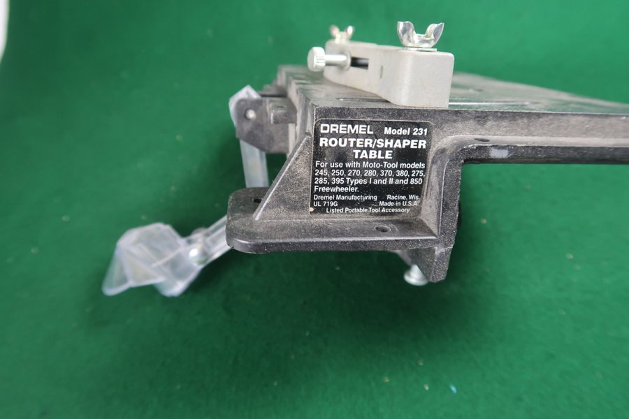 Original Dremel fräsbordtillsats 231 som ny