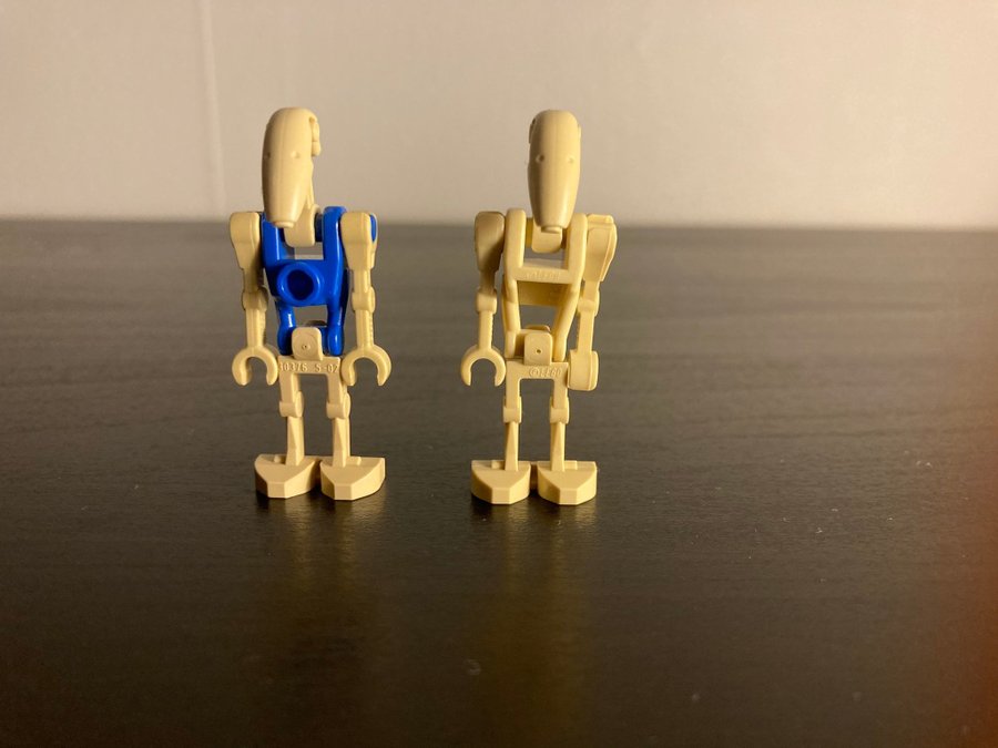 2 st LEGO Star Wars Battle Droids