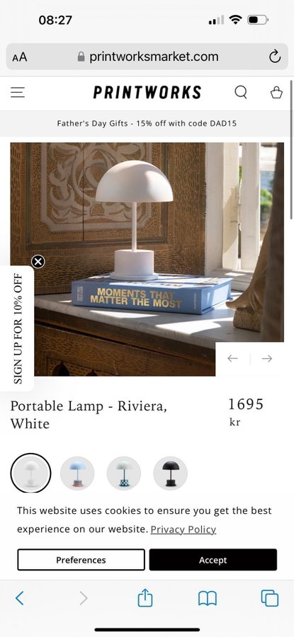 Riviera lampa