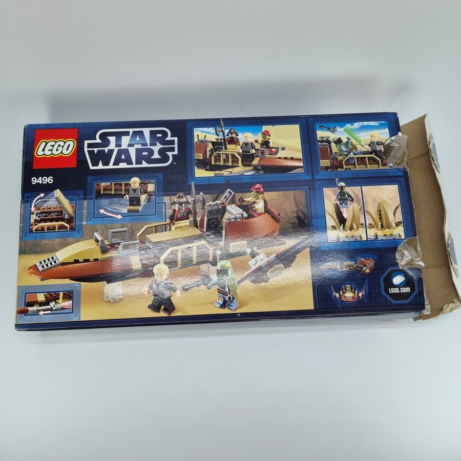 FAST PRIS! 9496 LEGO Star Wars DESERT SKIFF Komplett