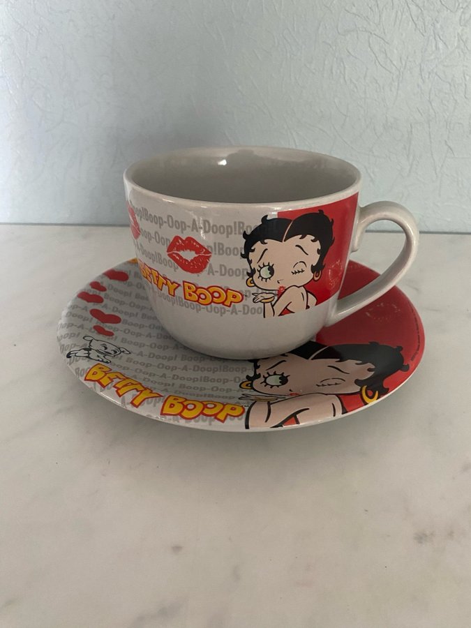 Betty Boop kopp jumbokopp frukostkopp