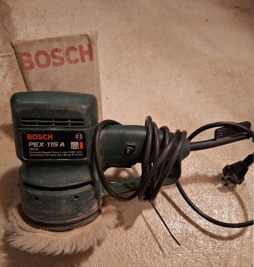 Bosch PEX 115 A Slipmaskin