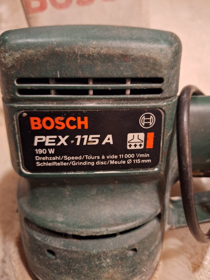 Bosch PEX 115 A Slipmaskin