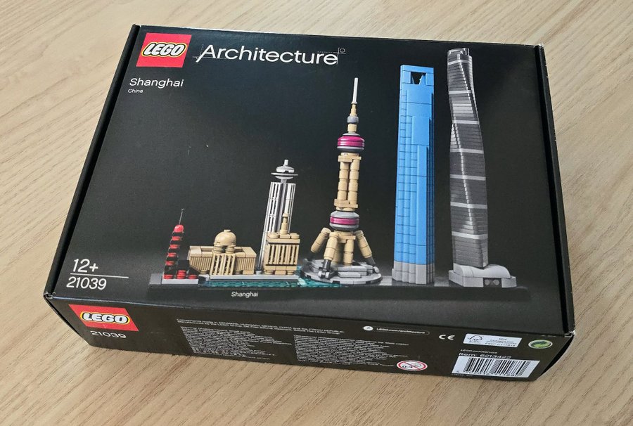 LEGO Architecture 21039 Shanghai - komplett i förpackning