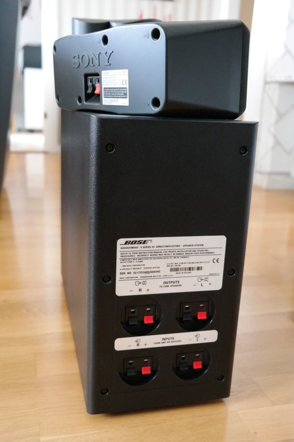 Bose Acoustimass 5 Series III Högtalarsystem