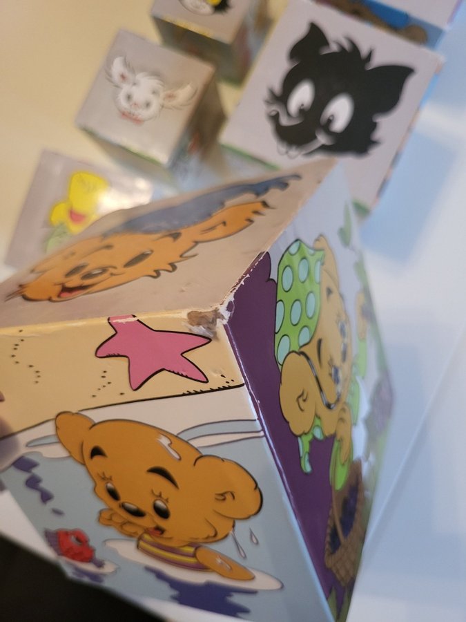 Bamse stapeltorn med de 4 årstiderna